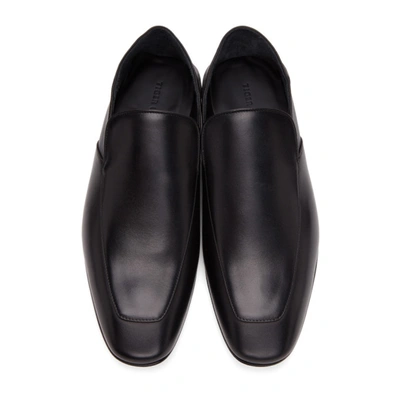 Shop Tiger Of Sweden Black Sund Loafers In 050 Black