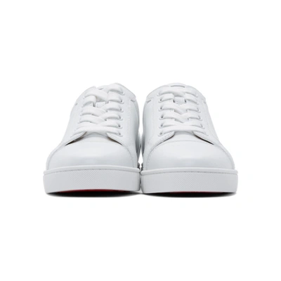 Shop Christian Louboutin White Louis Junior Sneakers In Wh01 White