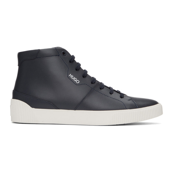 hugo boss white high tops