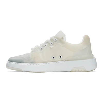 Shop Givenchy White Baskets Wing Sneakers In 100-white