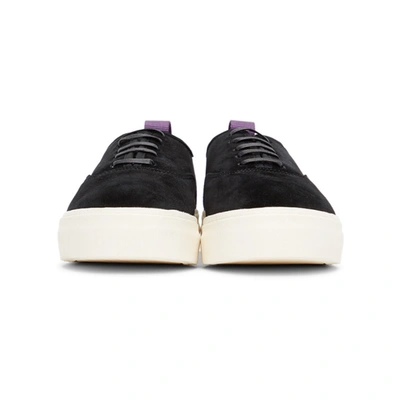 Shop Eytys Black Mother Platform Sneakers