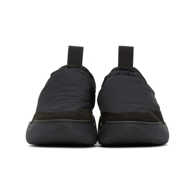 Shop Stella Mccartney Black New Loop Sneakers In 1073 Deepbl