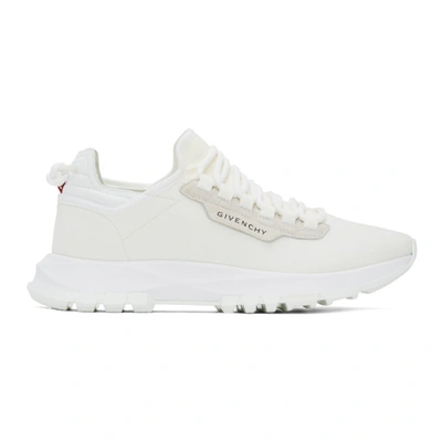 Shop Givenchy White Spectre Runner Sneakers In 100-white