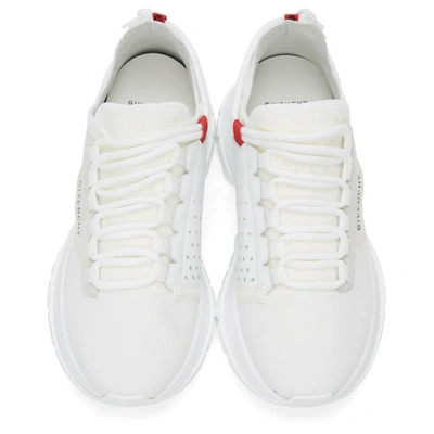 Shop Givenchy White Spectre Runner Sneakers In 100-white