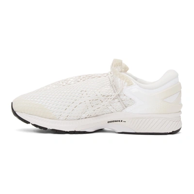 Shop Vivienne Westwood White And Beige Asics Edition Gel-kayano 26 Sneakers In Birch/white