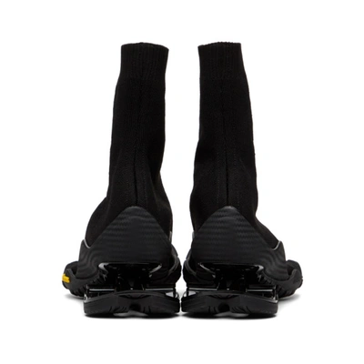 Shop Balenciaga Black Toe High-top Sneakers In 1000 Black