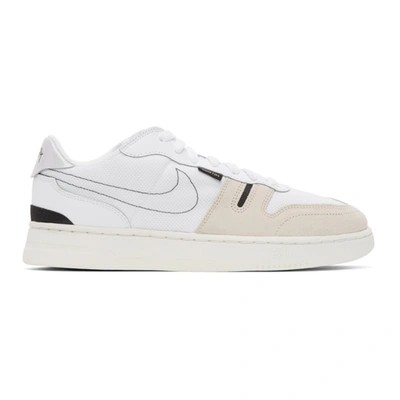 Shop Nike White Squash Type N.354 Sneakers In 100 Summit