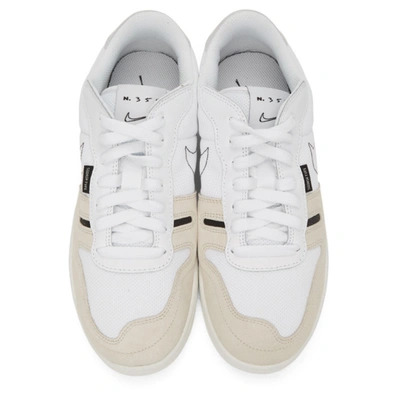 Shop Nike White Squash Type N.354 Sneakers In 100 Summit