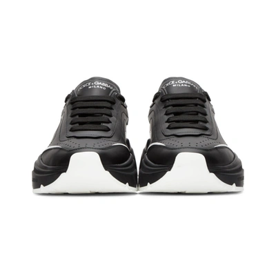 Shop Dolce & Gabbana Dolce And Gabbana Black And White Daymaster Sneakers In 89690 Nero