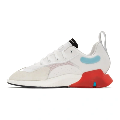 Shop Y-3 White & Red Orisan Sneakers In Cl/wht/red