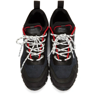Shop Heron Preston Black & Navy Security Sneakers In 1000 Black