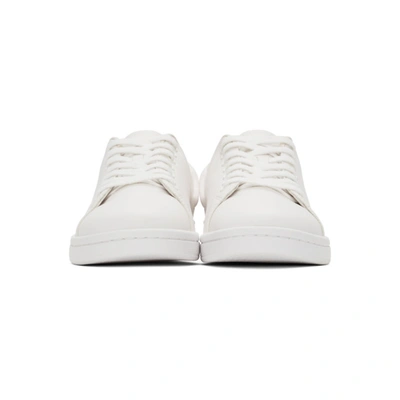 Shop Raf Simons White Orion Sneakers In 00010 White