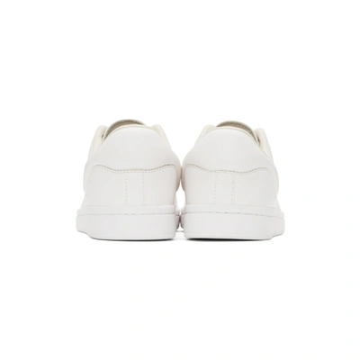 Shop Raf Simons White Orion Sneakers In 00010 White
