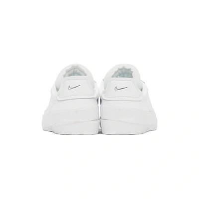 Shop Nike White Drop-type Premium N.354 Sneakers In 100 White