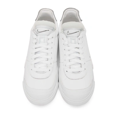 Shop Nike White Drop-type Premium N.354 Sneakers In 100 White