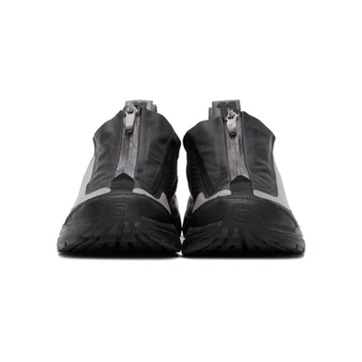 Shop 11 By Boris Bidjan Saberi Grey Salomon Edition Bamba 2 Low Sneakers In Light Grey