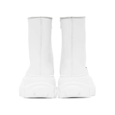 Shop Rombaut White Boccaccio Ii Lite Chelsea Boots