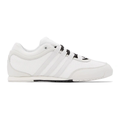 Y3 boxing cheap trainers white