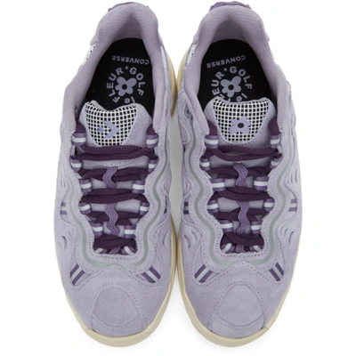 Shop Converse Purple Golf Le Fleur Edition Gianno Sneakers In Lavender/grey/white Asparagus