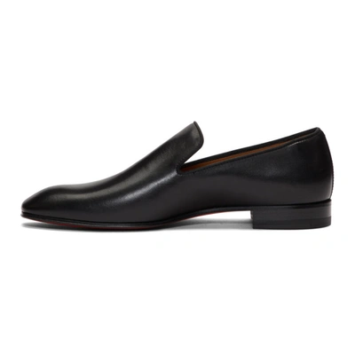 Shop Christian Louboutin Black Dandelion Loafers In Bk01 Black