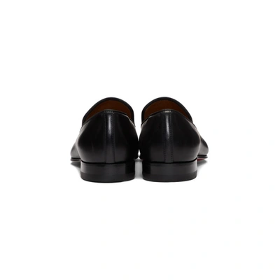 Shop Christian Louboutin Black Dandelion Loafers In Bk01 Black