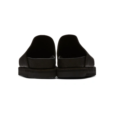 Shop Guidi Black Calfskin Slip-on Loafers In Blkt