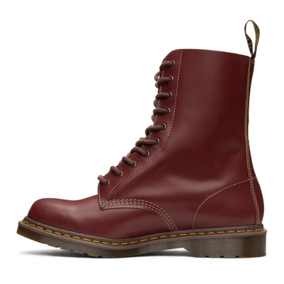 Dr. Martens Red 'made In England' Vintage 1490 Boots | ModeSens