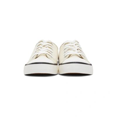 Shop Isabel Marant Off-white Binkooh Sneakers In 20ck Chalk