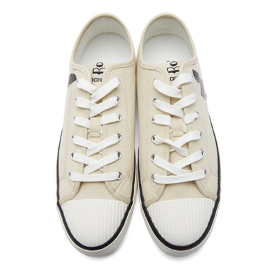 Shop Isabel Marant Off-white Binkooh Sneakers In 20ck Chalk