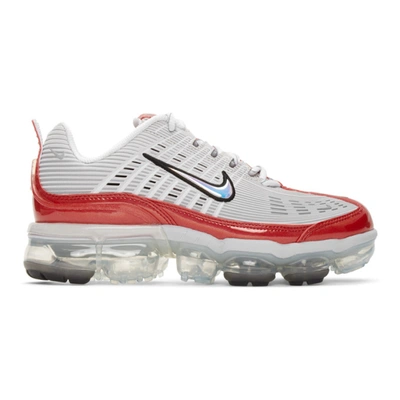 Shop Nike Grey And Red Air Vapormax 360 Sneakers In 002vastgrey