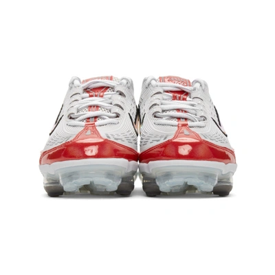 Shop Nike Grey And Red Air Vapormax 360 Sneakers In 002vastgrey