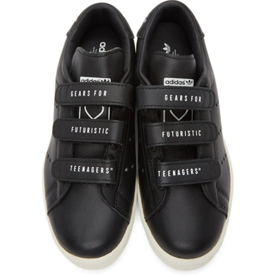 Shop Adidas X Human Made Black Master Sneakers