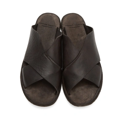 Shop Officine Creative Brown Kimolos 15 Sandals In Tmoro