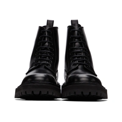 Shop Officine Creative Black Pistols 2 Boots In Nero 1000