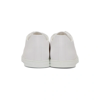 Shop Fendi White 'forever ' Reloaded Sneakers In F150fuwbian