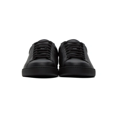 Shop Gucci Black Gg Ace Sneakers In 1069 Black