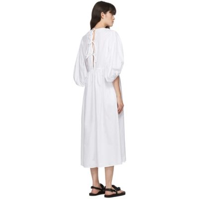 Shop Cecilie Bahnsen White Mette Dress