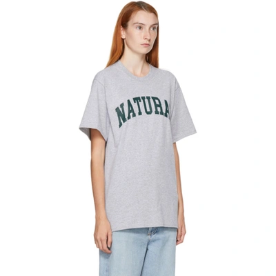 Shop Museum Of Peace And Quiet Grey 'natural' T-shirt In Heather
