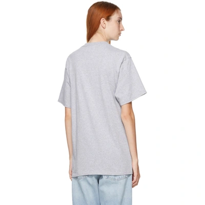 Shop Museum Of Peace And Quiet Grey 'natural' T-shirt In Heather