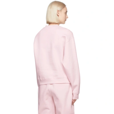 Shop Alexander Wang T Pink Foundation Terry Sweatshirt In 683 Primros