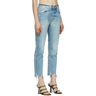 Shop Frame Blue 'le Original' Jeans In Clash