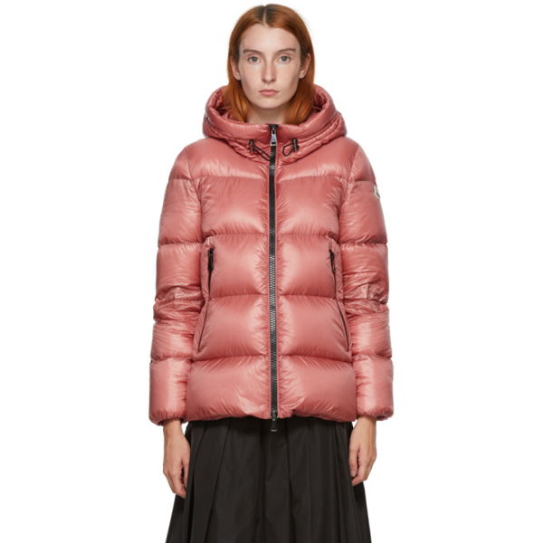 Down Jacket Moncler Seritte Pink Pink Fourmi Moncler Jacket