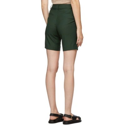 ANNA QUAN 绿色 PATSY 短裤