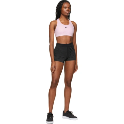 Shop Nike Black Aeroswift Tight Shorts In 010 Black