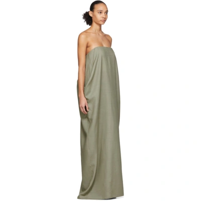 Shop The Row Green Lu Dress In Pale Sage