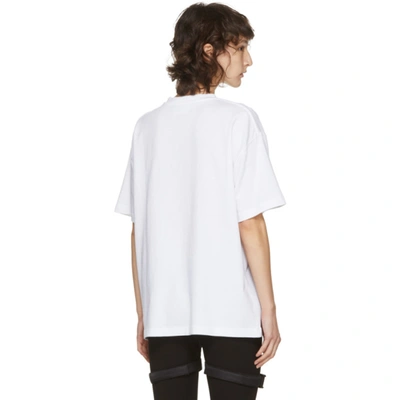 Shop A-cold-wall* White Classic Logo T-shirt