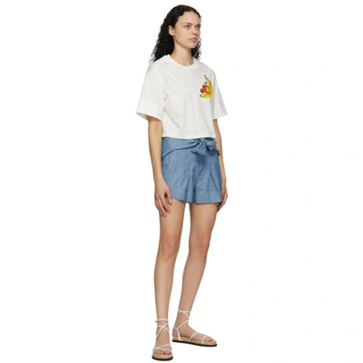 Shop 3.1 Phillip Lim / フィリップ リム Off-white Banana T-shirt In Of101 Offwh