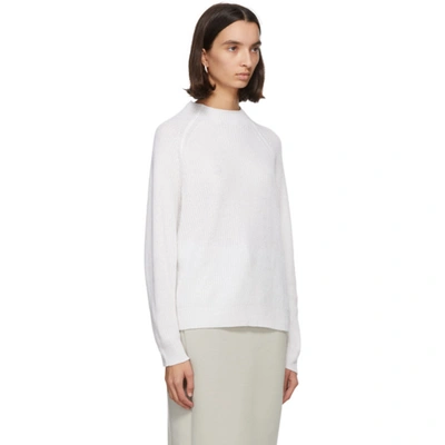 Shop Max Mara White Rosalia Wool & Cashmere Sweater In 001 White