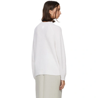 Shop Max Mara White Rosalia Wool & Cashmere Sweater In 001 White