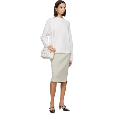 Shop Max Mara White Rosalia Wool & Cashmere Sweater In 001 White